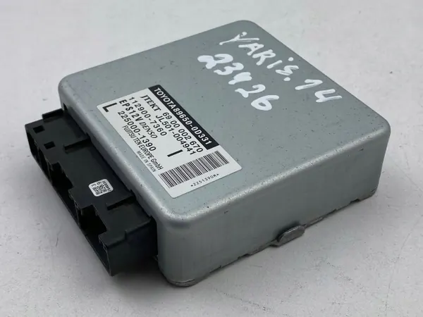 Toyota styrmodul OEM 89650-0D331 - Begagnad image 5