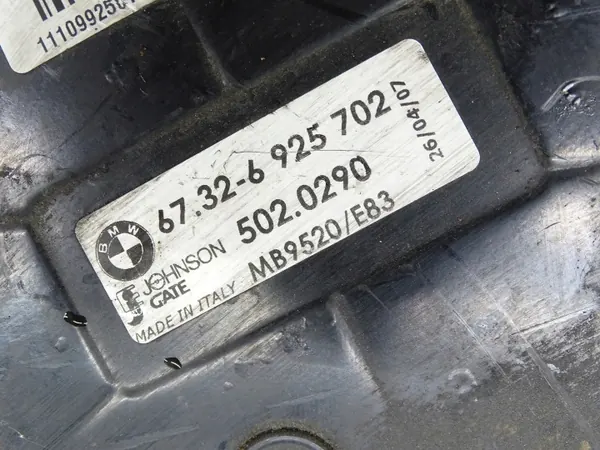 Radiatorventilator BMW OE OEM 6925702 X3 E83 Z4 image 5