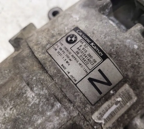 Compresor de aire acondicionado BMW 3 (E46) 1.8L 2002 OEM image 6