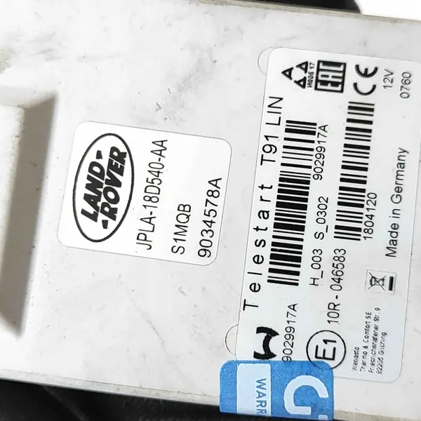 OEM 9034578A lisälämmitysmoduuli Range Rover Sportille image 4
