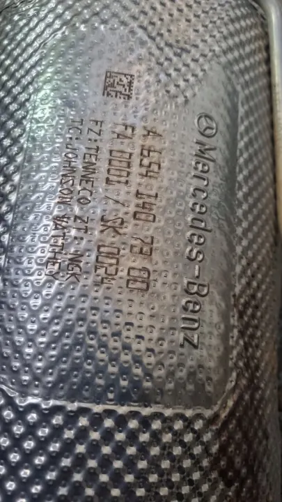 Mercedes-Benz E W213 2019 Katalysator OEM A6541407300 image 4