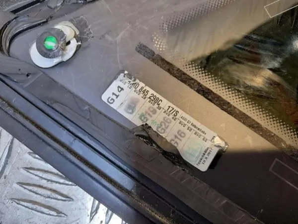 Gebruikt rechter achterruit Audi Q7 (4M) OEM 4M0845298C image 6