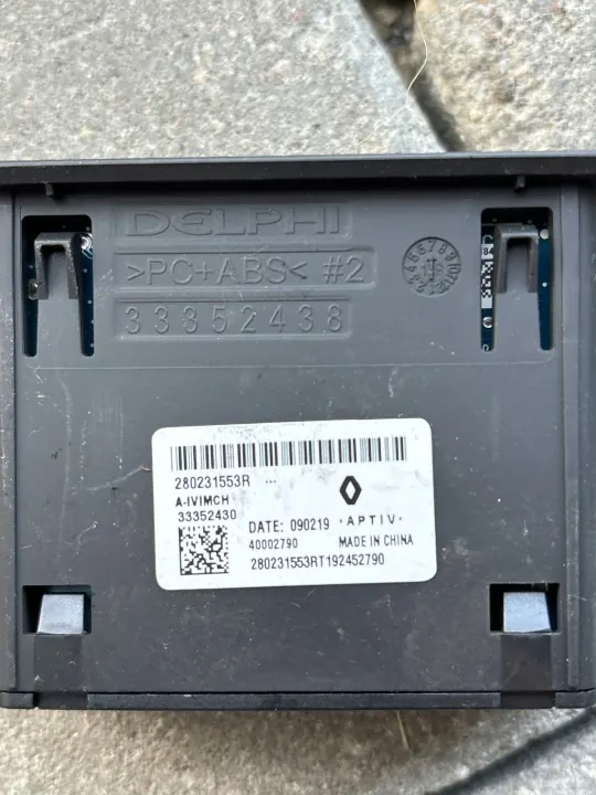 OEM 280231553R AUX/USB-poort voor Renault Zoe II 2019-2024 image 3