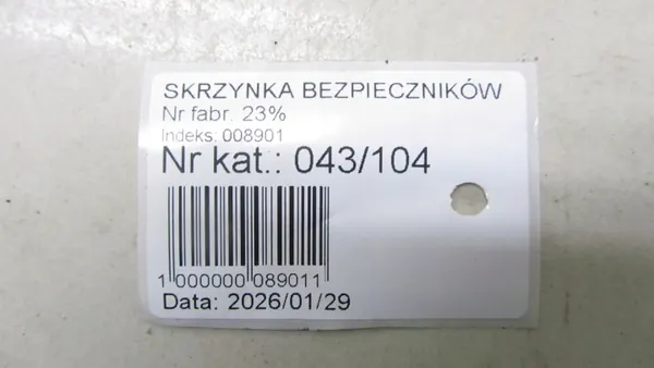 Mercedes W213 zekeringkast OEM 043/104 - Gebruikt image 5