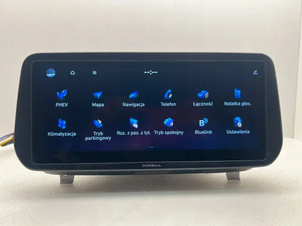 Hyundai Santa Fe IV OEM 96560-CL400RET displayeenheid image 4