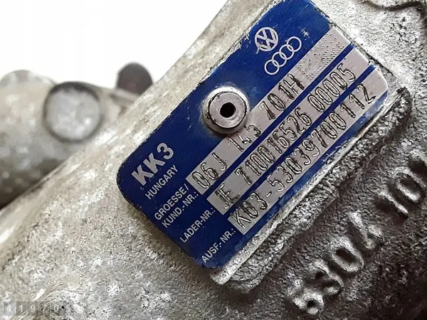 Turbochargeur Audi A3 2007 1800 TFSI 06J145701H image 9