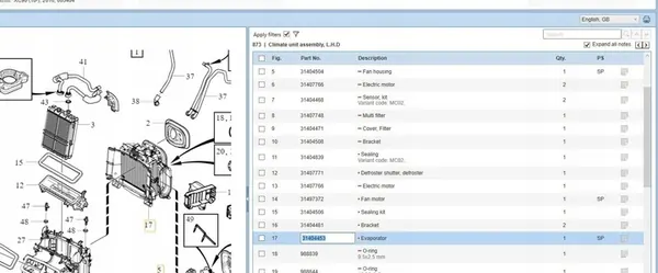 Verwarming Radiator Volvo XC90 II 2.0L 235kw image 7