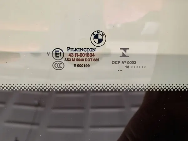BMW OE 7261732 Cristal Techo Panorámico Trasero image 3