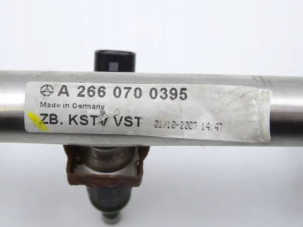 Brandstofrail Mercedes B W245 1.7 A0000788749 / A2660700395 image 4