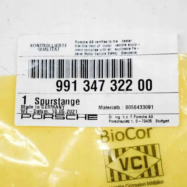 Styrstag Fram Porsche 991 OE 99134732200 image 7