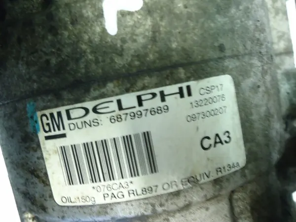 OPEL INSIGNIA ASTRA J 1.6 16V Ilmastointikompressori 13220076 image 3