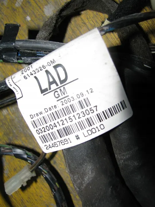 Fiação OPEL ASTRA III KOMBI 24467691 image 2