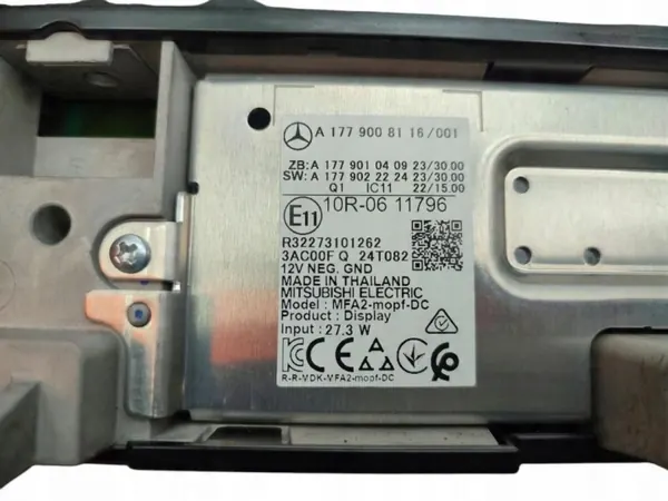 Nopeusmittari Mercedes EQA H243 Lift 2024+ OEM A1779008116 image 6
