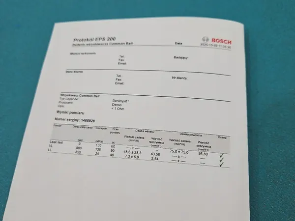 Tested Injector Toyota Corolla Verso II 2.0 D4D image 3