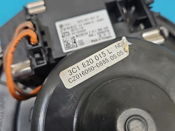 Motor do Ventilador VW Passat CC 3C0907521D 3C1820015L image 3