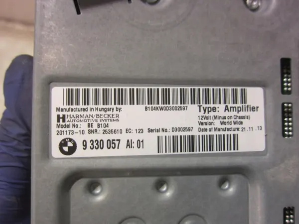 OEM 65129393182 Harman Kardon Versterker voor BMW X5/X3 image 6