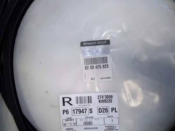 Guarnizione Parabrezza Anteriore Renault 8200425923 image 2