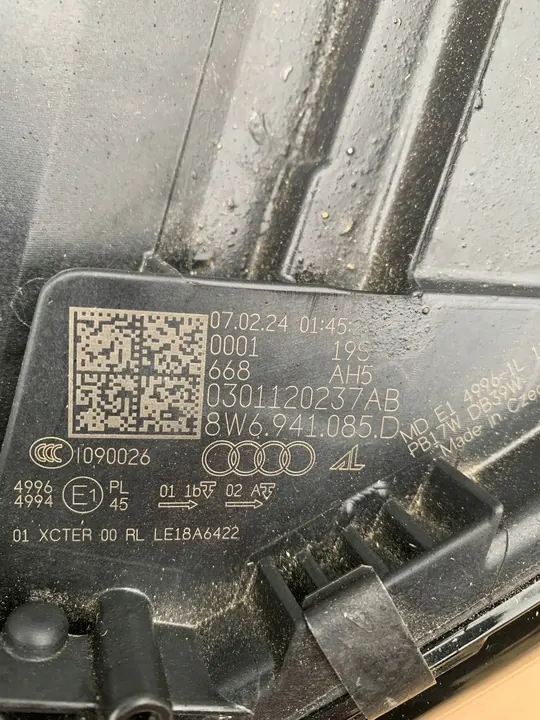 AUDI A5 S5 RS5 8W6 Faro Izquierdo Laser 8W6941085D image 9