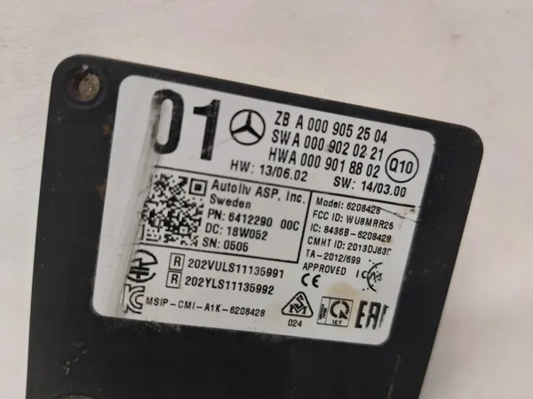 Módulo Radar Distronic Mercedes OEM A0009052504 image 3