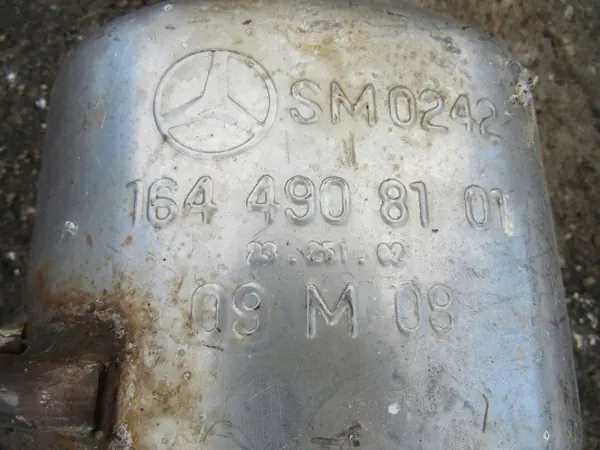 Mittelschalldämpfer Mercedes-Benz ML W164 OEM A1644908101 image 6