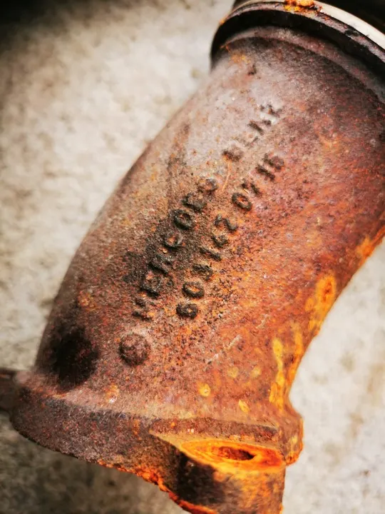 Conector Turbo Escape Mercedes W124 W140 OM603 image 2