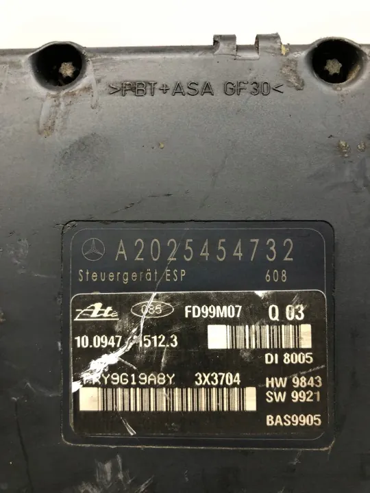 ABS-pumpstyrenhet OEM A2025454732 A0034318212 image 3