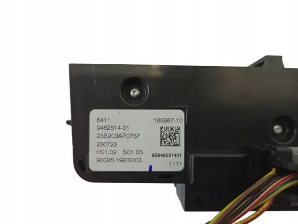 BMW X5 G05 klimatkontrollpanel OEM 61319462514 image 3