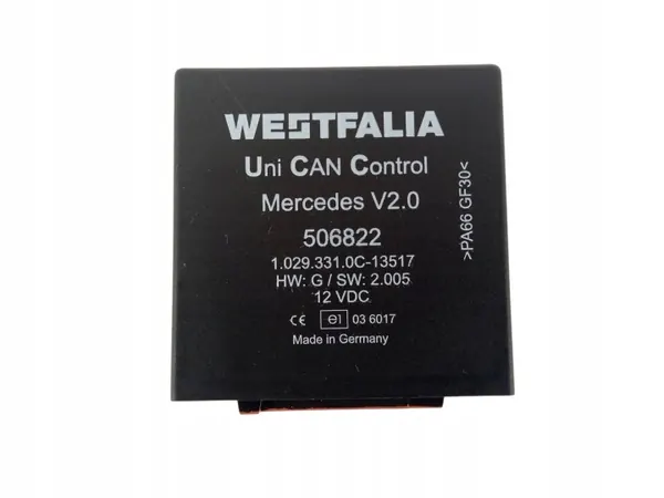 Módulo enganche Westfalia 506822 Mercedes Clase B W245 image 2