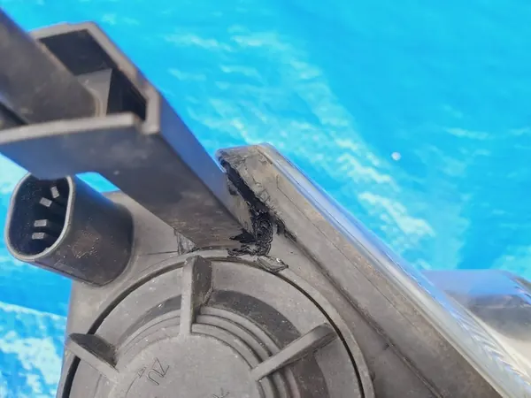 OPEL Astra H Farol Halógeno Direito Para-choque 13243425 image 7