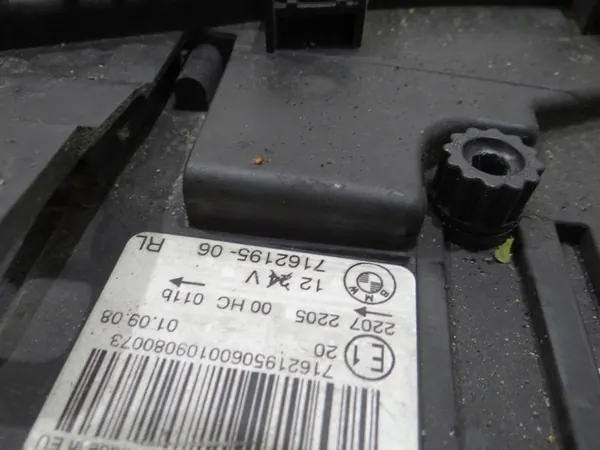 Farol dianteiro esquerdo H7 BMW X3 E83 LCI 7162195 image 8