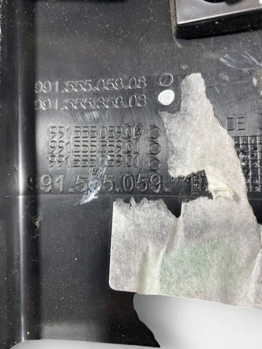 Porsche 911 991 pelarfinish OEM 991555059 image 5