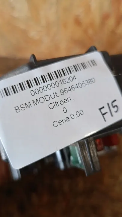 Módulo BSM B4 9646405380 para Peugeot Citroen image 4