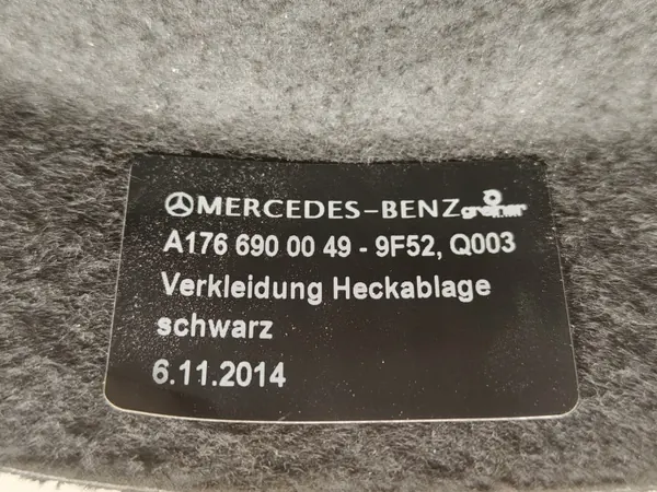 OEM A1766900049 Achterbakplank voor Mercedes A-Klasse image 6