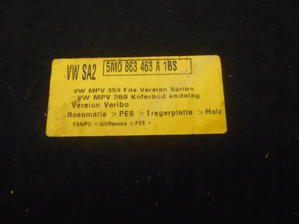 OEM 5M0863463A VW Golf V Plus Protetor de soleira - Usado image 3