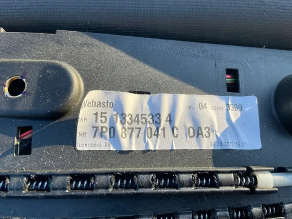 Porsche Panoramadach OEM 7P0877041C Gebraucht image 4