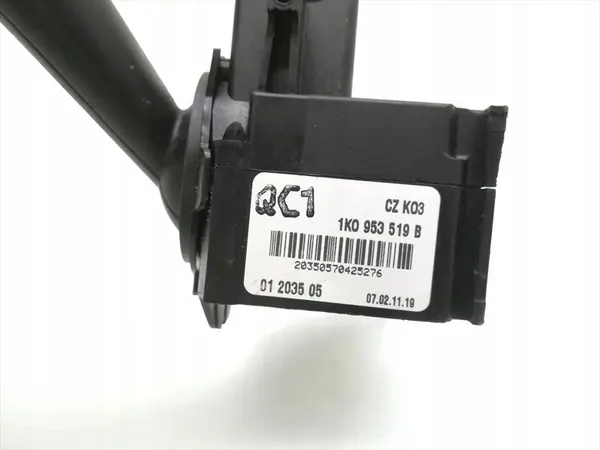 VW Eos Scheibenwischer Schalter 2007 Cabriolet 2/3dr OEM 1K0953519B image 5