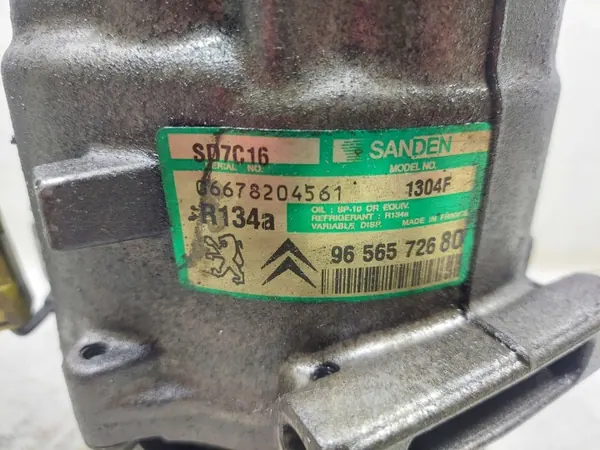 Compressor de ar condicionado OEM 9656572680 Peugeot 407 image 6