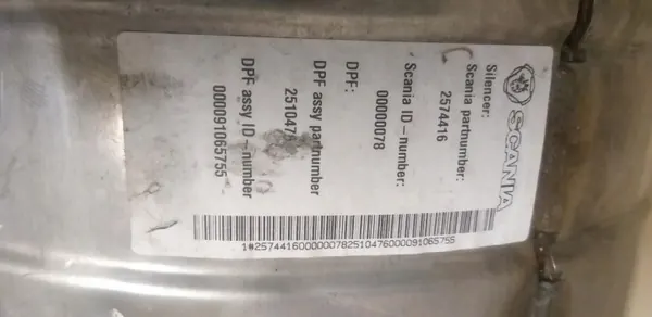 Scania DPF-Filter OEM 2574416 - Gebraucht image 6