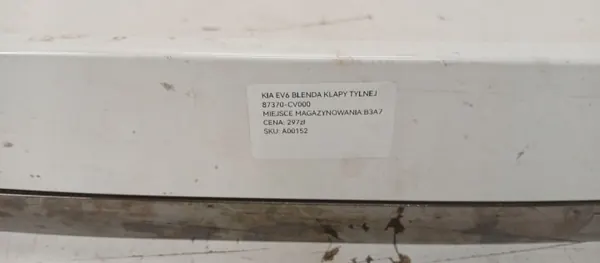 OEM 87370-CV000 Kia EV6 Bakluckans Trim image 3