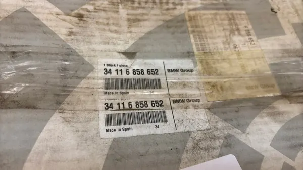 Disco de Freio Dianteiro Mini R50 R52 R53 R55 R56 OEM 34116858652 image 4