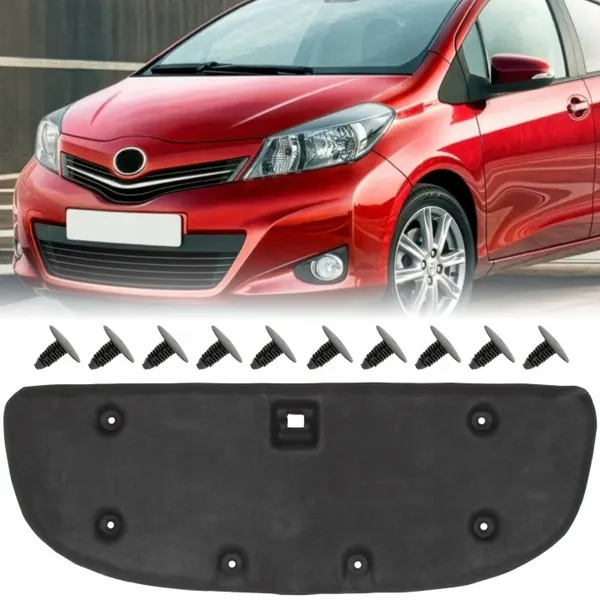 Toyota Yaris III XP130 2011-20 Insulation Capot 533410D140 +Agraphes image 2