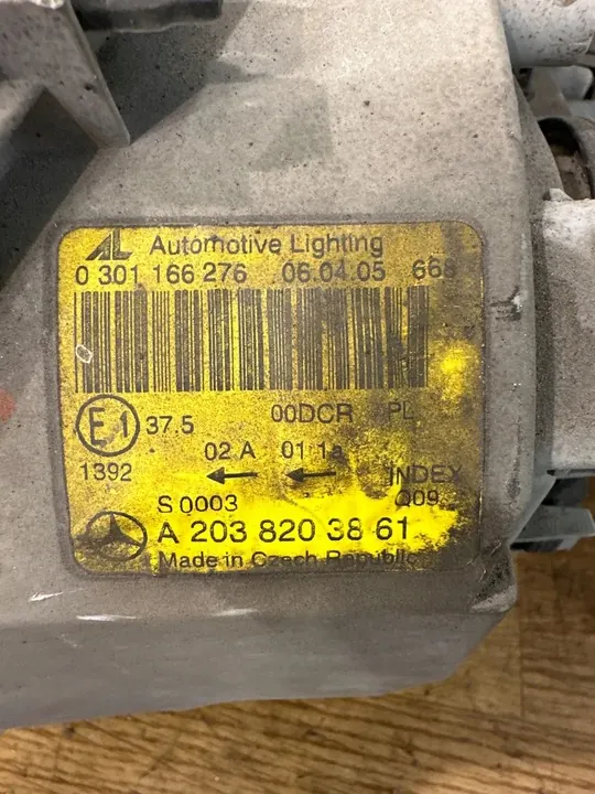 RECHTER BI XENON KOPLAMP MERCEDES W203 LIFT 04-07 A2038203861 image 6