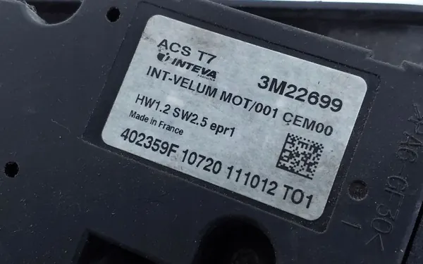 Toit Ouvrant Peugeot 308 Assemblage OEM 9675138480 image 8