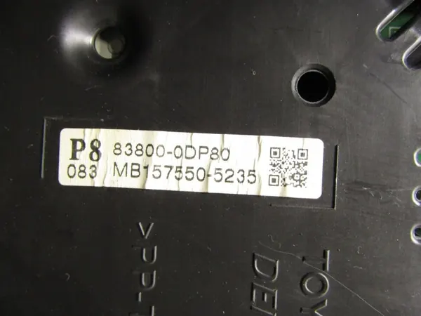 Compteur Toyota Yaris III 11-14 OEM 838000DP80 - Occasion image 4