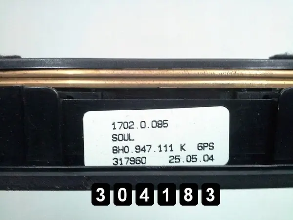 Console éclairage plafond Audi A4 OEM AM-304183 image 3