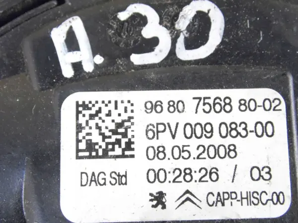 Gaspedaalpotentiometer OEM 9680756880 5-pins image 4