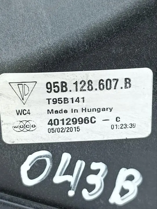 Filtre à air Porsche MACAN 2015 95B128607B image 8