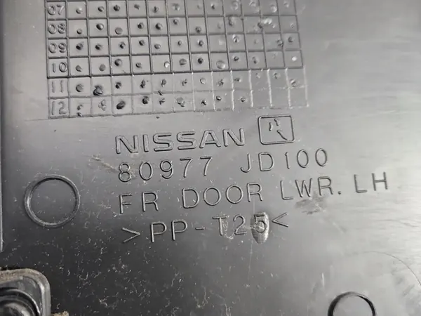 OEM 80911JD100 Voorlinker Deurbekleding Nissan Qashqai image 5
