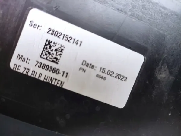 Garde-boue arrière droit d'occasion OEM 7391094 MINI F60 image 4
