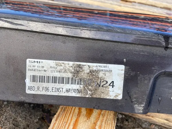 BMW F06 640d Rechter Drempelafwerking OEM NC image 3